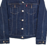 LEVI'S Womens Denim Jacket Blue S