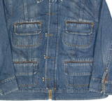 TOMMY HILFIGER Womens Denim Jacket Blue XL