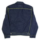 GUESS Mens Denim Jacket Blue XL