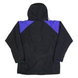 COLUMBIA Mens Rain Jacket Black Hooded XL