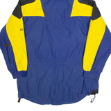 SLALOM SPORTS Womens Pullover Jacket Blue 90s Hooded L