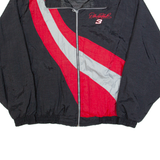 ASHLEY Dale Earnhardt Racing Mens Shell Jacket Black 90s USA XL