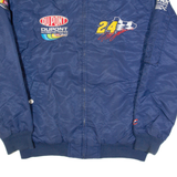 CHASE AUTHENTICS Jeff Gordon Racing Mens Bomber Jacket Blue USA M