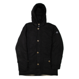 LONSDALE Mens Jacket Black Hooded S