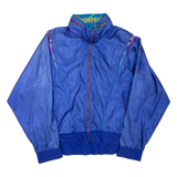 CHAMPION Womens Bomber Jacket Blue L