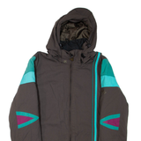 ROXY Womens Ski Jacket Brown Hooded M