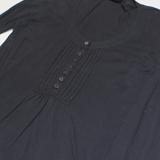 WHISTLES Womens Jumper Black Tight Knit L