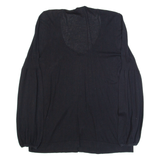 WHISTLES Womens Jumper Black Tight Knit L