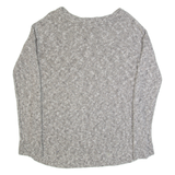 BANANA REPUBLIC Womens Jumper Grey Tight Knit M