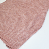 FAT FACE Womens Jumper Pink Chunky Knit Mohair UK 8