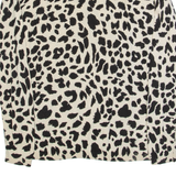 WHISTLES Womens Patterned Jumper Beige Tight Knit UK 10