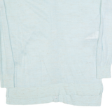 WHISTLES Womens Jumper Blue Tight Knit Linen XS