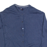 GAP Womens Cardigan Blue Tight Knit M