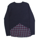 WHISTLES Womens Jumper Blue Tight Knit Wool UK 12