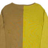 WHITE STUFF Womens Patterned Jumper Brown Tight Knit UK 6