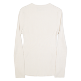 PIERRE CARDIN Womens Jumper Beige Tight Knit S