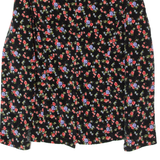 XAGON MAN Mens Blazer Jacket Black Velvet Floral M