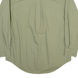 TIMBERLAND Mens Plain Shirt Green Long Sleeve S