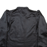 DACO FASHION EXCLUSIVE Womens Plain Shirt Blue Long Sleeve L