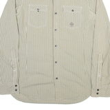 DIESEL Mens Shirt Grey Check Long Sleeve L