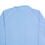 REGATTA Womens Fleece Blue 1/4 Zip UK 16