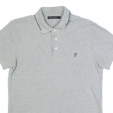FRENCH CONNECTION Mens Polo Shirt Grey L