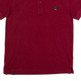 BENCH Mens Polo Shirt Red M