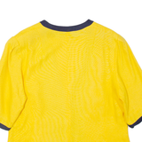 HARDOB Womens Blazer Jacket Yellow Viscose UK 18