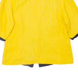 HARDOB Womens Blazer Jacket Yellow Viscose UK 18