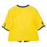 HARDOB Womens Blazer Jacket Yellow Viscose UK 18