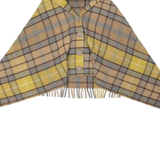 Fringe Womens Jacket Yellow Plaid M