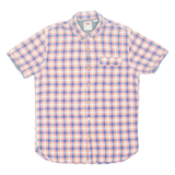 LEVI'S Mens Shirt Pink Check S