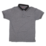 PIERRE CARDIN Mens Polo Shirt Grey S