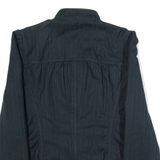 GAP Womens Blazer Jacket Black Striped UK 12