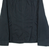 GAP Womens Blazer Jacket Black Striped UK 12