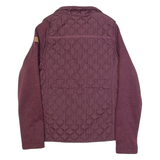 REGATTA Womens Quilted Jacket Maroon UK 10