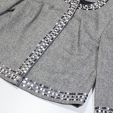 PHASE EIGHT Womens Jacket Grey Wool UK 8