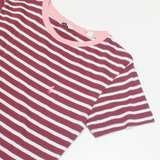 JACK WILLS Womens T-Shirt Maroon UK 8
