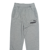 PUMA Mens Joggers Green Tapered S W26 L29