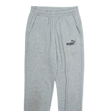 PUMA Mens Joggers Green Tapered S W26 L29