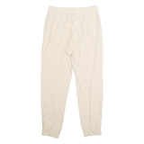 NIKE Womens Joggers Cream Tapered S W28 L27