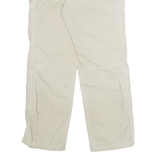 THE NORTH FACE Outdoor Womens Trousers Beige Regular Straight Nylon W30 L28