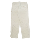 THE NORTH FACE Outdoor Womens Trousers Beige Regular Straight Nylon W30 L28