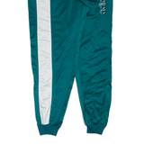 ADIDAS Mens Track Pants Green Tapered L W31 L31