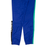 LACOSTE Mens Track Pants Blue Tapered XS W28 L31
