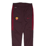 NIKE Mens Track Pants Maroon Tapered S W27 L28