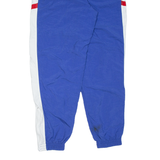 PUMA Mens Track Pants Blue Tapered L W32 L31