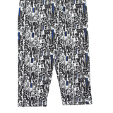 Womens Joggers Black Wide-Leg L W32 L28