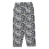 Womens Joggers Black Wide-Leg L W32 L28