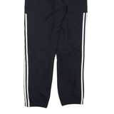 ADIDAS Mens Track Pants Black Tapered S W28 L31
